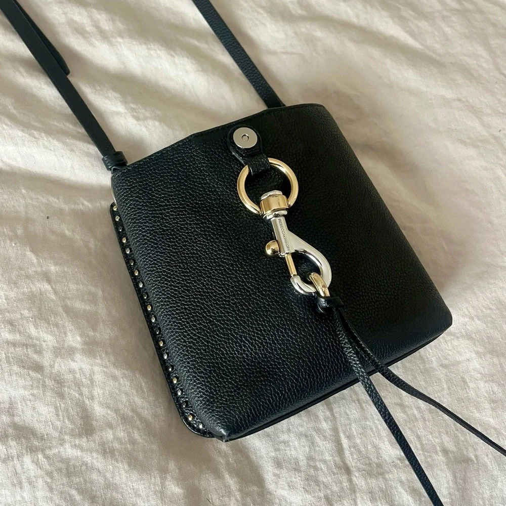 Rebecca Minkoff Mini Megan Studded Bag - Picture 2 of 5